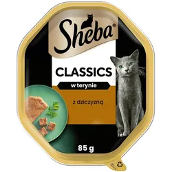 SHEBA Classics in Terrine mit Wildfleisch 22x85 g