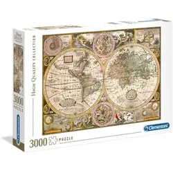 Clementoni High Quality Collection - 3000 Teile Puzzle - Alte Karte