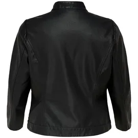 ONLY CARMAKOMA Damen Kunstlederjacke Curvy 48Black | 48