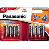 Panasonic Pro Power (12 Stk., AA Batterien + Akkus