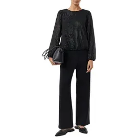 Comma, comma Bluse schwarz, 36