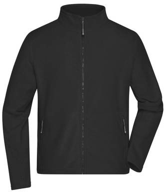 fleece jacke schwarz