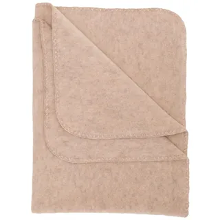 Engel - Baby-Decke mit Muschelkante, - Decke Gr 80 x 100% cm, beige