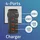 Qoltec GaN POWER PRO charger 2xUSB C, 2xUSB, 130W - Schwarz