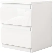 Hti-Living Nachtschrank Kenji 33 x 32 x 41 cm Weiß