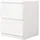 Hti-Living Nachtschrank Kenji 33 x 32 x 41 cm Weiß