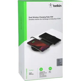 Belkin BoostCharge Dual Wireless Charging Pads schwarz