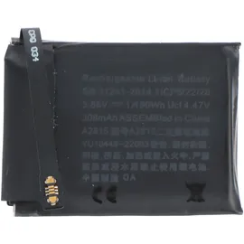 AccuCell Akku passend für Apple Watch Series 8 45mm, A2771, Li-Polymer, 3,86V, 308mAh, 1,19Wh, ohne Werkzeug