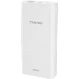 Canyon PB-2001 20000 mAh - Lithium Polymer (LiPo) - Weiß