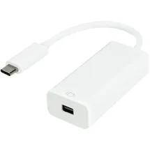 Logilink USB-C auf Mini DisplayPort Adapter 0,15 m Weiß