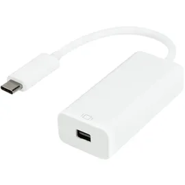 Logilink USB-C auf Mini DisplayPort Adapter 0,15 m Weiß