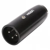 HICON HI-X3MX3-MM XLR-Adapter XLR-Stecker - Mini-XLR-Stecker 1St.