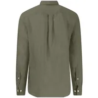 FYNCH-HATTON Leinenhemd mit Brusttasche, Gr. 4XL N-Gr, olive, ,