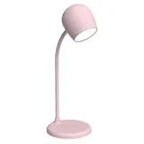 Kreafunk Ellie 3-in-1: Lampe, Bluetooth Lautsprecher und kabelloses Ladegerät, Dusty Rose