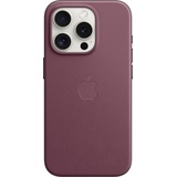 Apple Feingewebe Case mit MagSafe für iPhone 15 Pro Mulberry