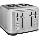 KitchenAid 5KMT4109ESX Toaster Edelstahl (1960 Watt, Schlitze: 4)