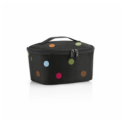 REISENTHEL® Aufbewahrungstasche coolerbag S pocket Dots 2.5 L schwarz