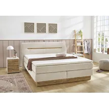 Jockenhöfer Boxspringbett Nika, mit Bettkasten, 7-Zonen-Matratze, und Topper, mehrere Härtegrade wählbar,