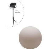 8 seasons DESIGN Kugelleuchte Shining Globe Ø 40 (Solar/Sand)