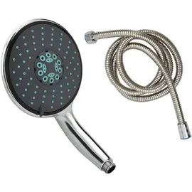 vidaXL Multifunktions-Duschkopf mit 1,5 m Schlauch Verchromt