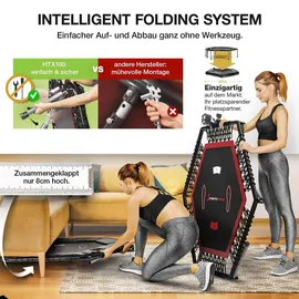 Sportstech HTX100 137 cm inkl. Pulsgurt schwarz