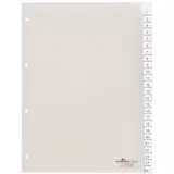 Durable Register A4 transparent 25 Stück
