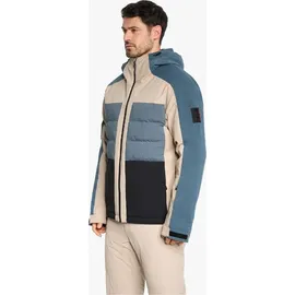 Ziener Tarlo Z Jacke Herren Skijacke Beige/Grau/Schwarz 52