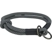 Trixie Soft Rope Zug-Stop-Halsband schwarz/grau 40 cm