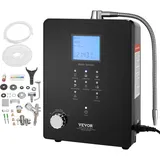 Vevor Alkaline Säurewasser Maschine, 3-11,2 pH, 6 Modi Startseite Alkaline Wasser Filter, +500–800 mV Wasser-Ionisator Wasserfiltermaschine, 9000 L Wasser-Filter Reinigungsmaschine Haushalt Schwarz
