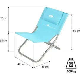 Nils Campingstuhl NC3136 Blau