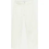 Barrel-Leg-Denim Weiß 40