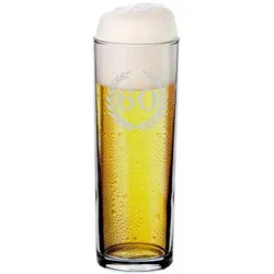 Luxentu Kölschglas Bierglas Kölner Stange 0,2l mit Eichung - 60. Jubiläum