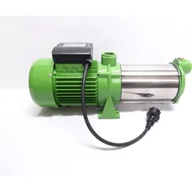 chm GmbH® Kreiselpumpe Gartenpumpe Edelstahl 5400 L/h und 6,5 Bar mit Druckschalter einstellbar
