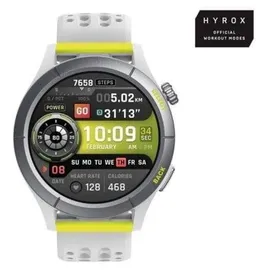 Amazfit Cheetah Round BT 47 mm Polymergehäuse grau Silikonarmband grau M
