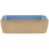 Bitz Auflaufform Auflaufform Wood/Ocean 19 x 14cm, Steinzeug, Auflaufform 19 x 14 cm Wood/Ocean Steinzeug beige