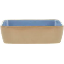 Bitz Auflaufform Auflaufform Wood/Ocean 19 x 14cm, Steinzeug, Auflaufform 19 x 14 cm Wood/Ocean Steinzeug beige