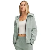 Under Armour Damen Fleecejacke Unstoppable Flc FZ 1379842-348 XS - Silica Green/Black - XS
