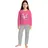 MINNIE MOUSE Pyjama Set Langarm - pink/grau - 134 - 140