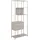 Actona Seaford Bücherregal 77 x 35 x 185 cm Grau