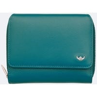 Golden Head Madrid RFID Protect Zipped Billfold Coin Wallet Turquoise