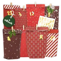 Amari befüllbarer Adventskalender AMARI® Adventskalender Tüten zum Befüllen mit Klammern