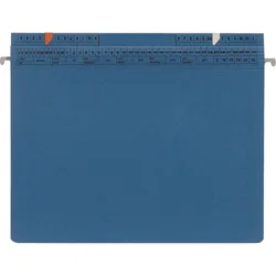 SoldanPlus Kanzlei-Hängehefter CLASSIC, 2 Abheftvorrichtungen, Rechts-/Linksheft, blau