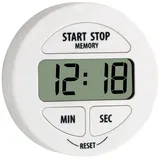 TFA 38.2022.02 Elek. Timer und Stoppuhr Funkwecker