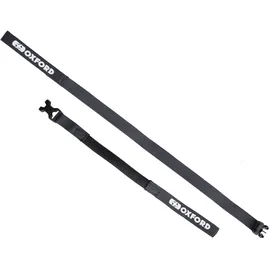 Oxford Atlas B-clip Spanngurt, grau, 17 mm×1,2 m