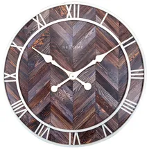 Nextime Wanduhr 3245BR Roman Vintage