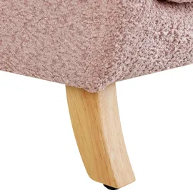 Beliani Kindersessel Farum Bouclé 0 x 0 x 0 cm Rosa