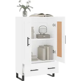 vidaXL Highboard Weiß 69,5x31x115 cm Holzwerkstoff