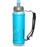Hydrapak Skyflask Speed (500 mL) Faltbare Wasserflasche, Weiche Flasche mit ein Daumengriff, Auslauf sichere Kappe, Blau
