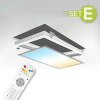 Longlifeled gmbh CCT LED Panel 60x30cm Einbauset 24W 3000-6000K