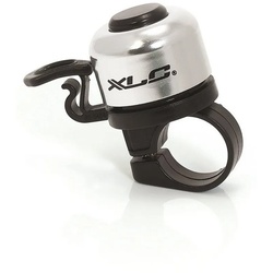 XLC Fahrradklingel Miniglocke Ø 22,2mm silberfarben